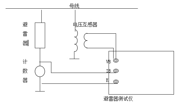 避雷測(cè)試儀接線(xiàn)圖